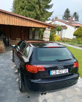 Audi A3 cena 18000 przebieg: 313000, rok produkcji 2006 z Bydgoszcz małe 46